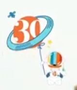 Юбилейный логотип 31 канал (Казахстан) (использовался в эфире с 12 апреля 2023)