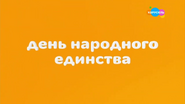 Скриншот конца праздничной заставки телеканала «Карусель» 4 ноября 2022 года ко Дню Народного Единства с надписью «День Народного Единства»