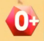 Знак возрастного ограничения 0+ телеканала "Радость моя" с 20 апреля 2018 года по настоящее время