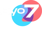 Первый логотип — во время Летних и Зимних Олимпийских игр (с кириллицей)