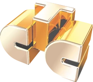 Шестой логотип — полупрозрачный (использовался в эфире с 22 августа 2005 по 13 июля 2011 года и 27 сентября 2013 года (18:43-19:05))