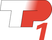 Шестой логотип без подписей «PROGRAM» и «TELEWIZJA POLSKA», но с красной цифрой 1