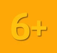 Знак возрастного ограничения «6+» с 15 сентября 2014 по 1 ноября 2015 года