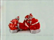 Новогодняя заставка рекламы с 20 декабря 1999 по 23 января 2000 года (вариант 18)