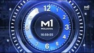 Часы TV Moldova 1 (с марта 2025 до 27 сентября 2025 года)