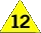 Число 12 в желтом треугольнике — это знак возрастного ограничения для аудитории от 12 лет и старше с 2005 по 2011 год.