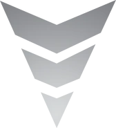 Второй логотип серого цвета с градиентом без надписи (используется в эфире)