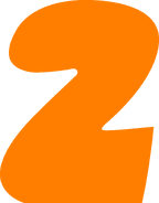 Шестой логотип оранжевого цвета без контура