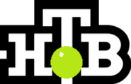 Шестой логотип чёрного цвета с салатовым шариком