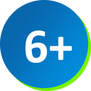 Знак возрастного ограничения «6+» с 17 марта 2015 по весну 2016 года