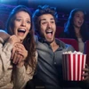 Пара с попкорном