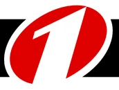 Четвёртый логотип белого цвета — моноверсия на чёрном прямоугольнике (использовался на репортёрских микрофонах)