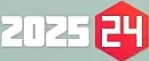 Новогодний логотип (2024 — 2025) 1 вариант