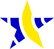 Второй логотип без надписи и слогана внизу — поярче