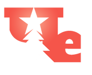 Первый логотип «Че» с ёлкой — вторая версия (также использовался в эфире с 19 декабря 2015 по 18 января 2016 года и с 20 декабря 2016 по 14 января 2017 года)