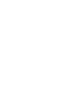 Первый логотип в мини-версии в белом монохроме c слоганом "От заката до рассвета"