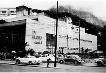 Sede da TV Globo na década de 60