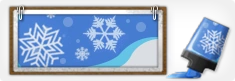雪花塗色顏料[40]