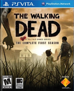 The Walking Dead: Season One (Capa do PlayStation Vita)