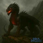 The Eighth's Black Dragon Form