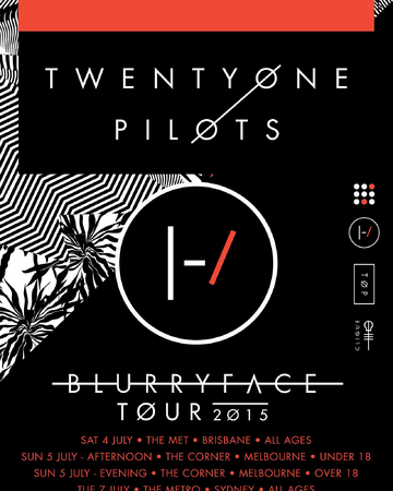 Blurryface Tour Twenty One Pilots Wiki Fandom