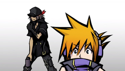 Minamimoto's first encounter with Neku.