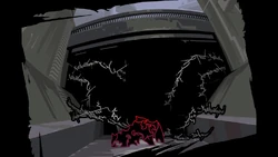 The Shibuya River after Minamimoto breaks in