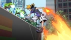 Neku attacks some Dixiefrogs