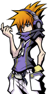 Neku's thoughtful Emoticon Sprite