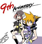 TWEWY 9th anniversary artwork