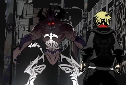 Beat standing against Leo Cantus (Armo).