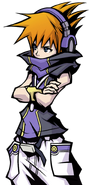 Neku's upset Emoticon Sprite