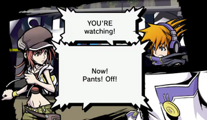 Pants scene