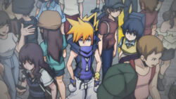 Neku in a Crowd