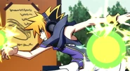 Neku using Lightning Moon