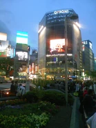 The Scramble intersection, as seen from Hachiko