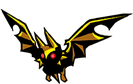 Pteropus canor-golden bat