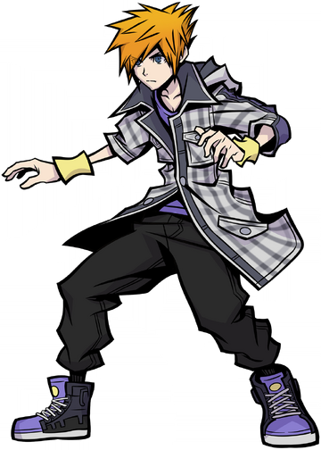 Made this in a frenzied flurry of inspiration back when the TWEWY anime  trailer dropped in July, but lagged on it until I finally finished it a few  days ago! Can't wait