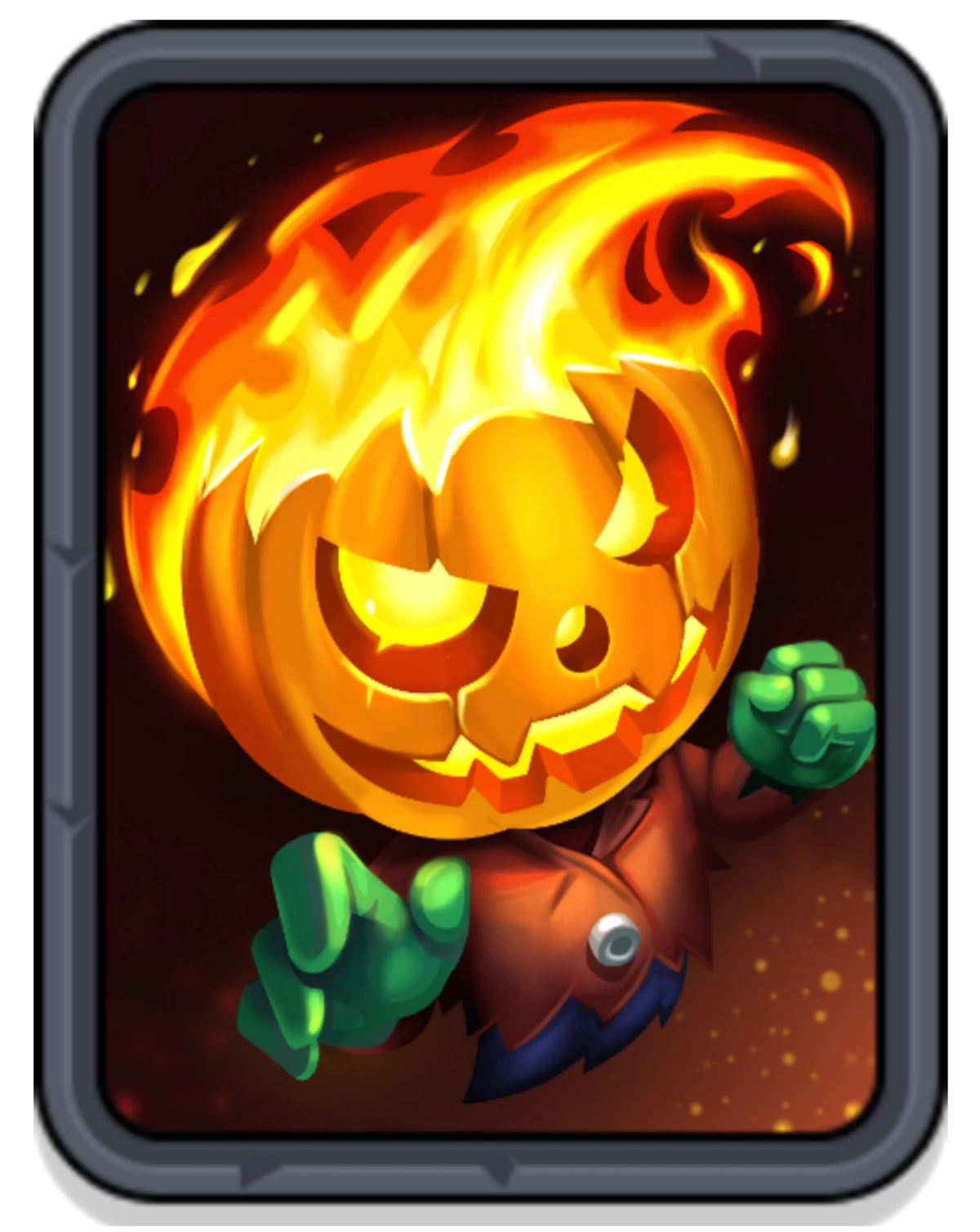Pumpkin Face Card The Walking Hero Wiki Fandom