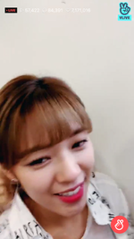 VLive 180805 Jeongyeon