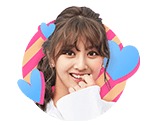 TWICEcoaster Lane 1 VLive Sticker Jihyo