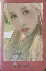 More & More Photocard #1