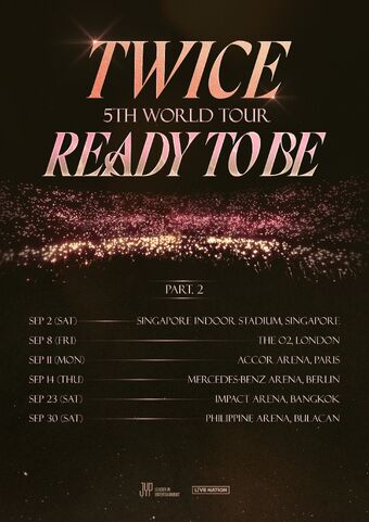 TWICE 5th World Tour 'READY TO BE' | Twice Wiki | Fandom