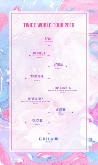 Twice World Tour 2019 'TWICELIGHTS' | Twice Wiki | Fandom Twice World Tour 2019 'TWICELIGHTS' | Twice Wiki | Fandom