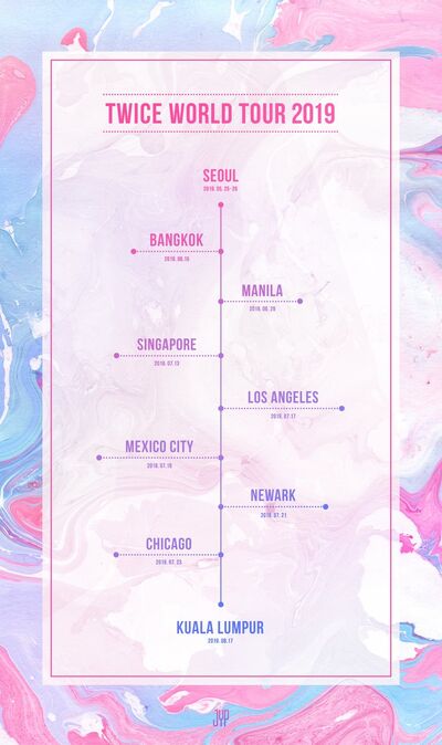 Twice World Tour 2019 'TWICELIGHTS' | Twice Wiki | Fandom