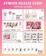 #TWICE event official goods