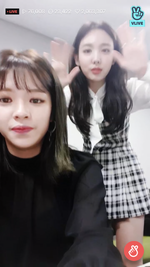 VLive 181125 2Yeon 2