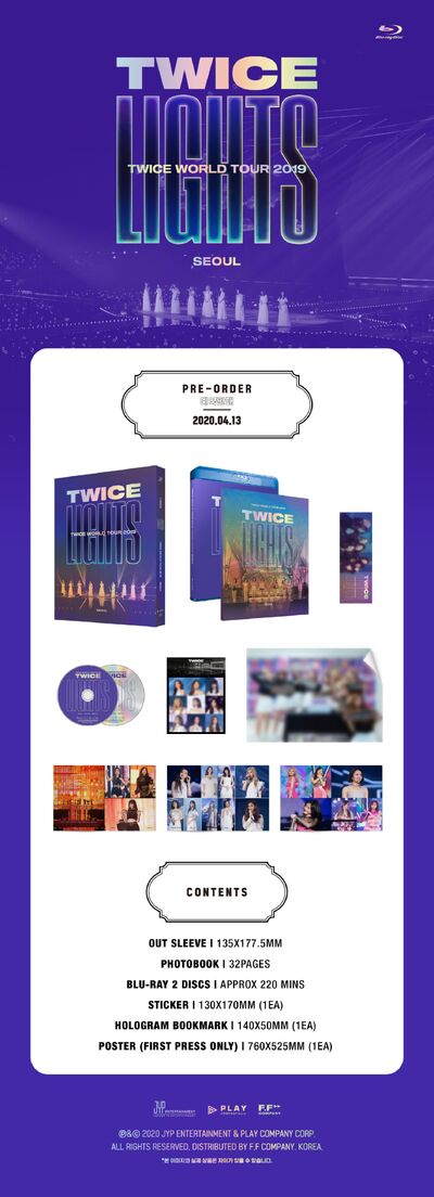 予約】 TWICE WORLD TOUR 2019 TWICELIGHTS ブルーレイ ミュージック ...