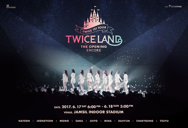 [廃盤]TWICE LAND THE OPENING ENCORE TWICE [ TWICELAND THE OPENING ENCORE Concert DVD ] Kpop