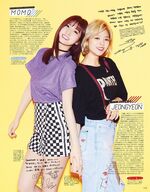 "Seventeen March 2018" Momo & Jeongyeon